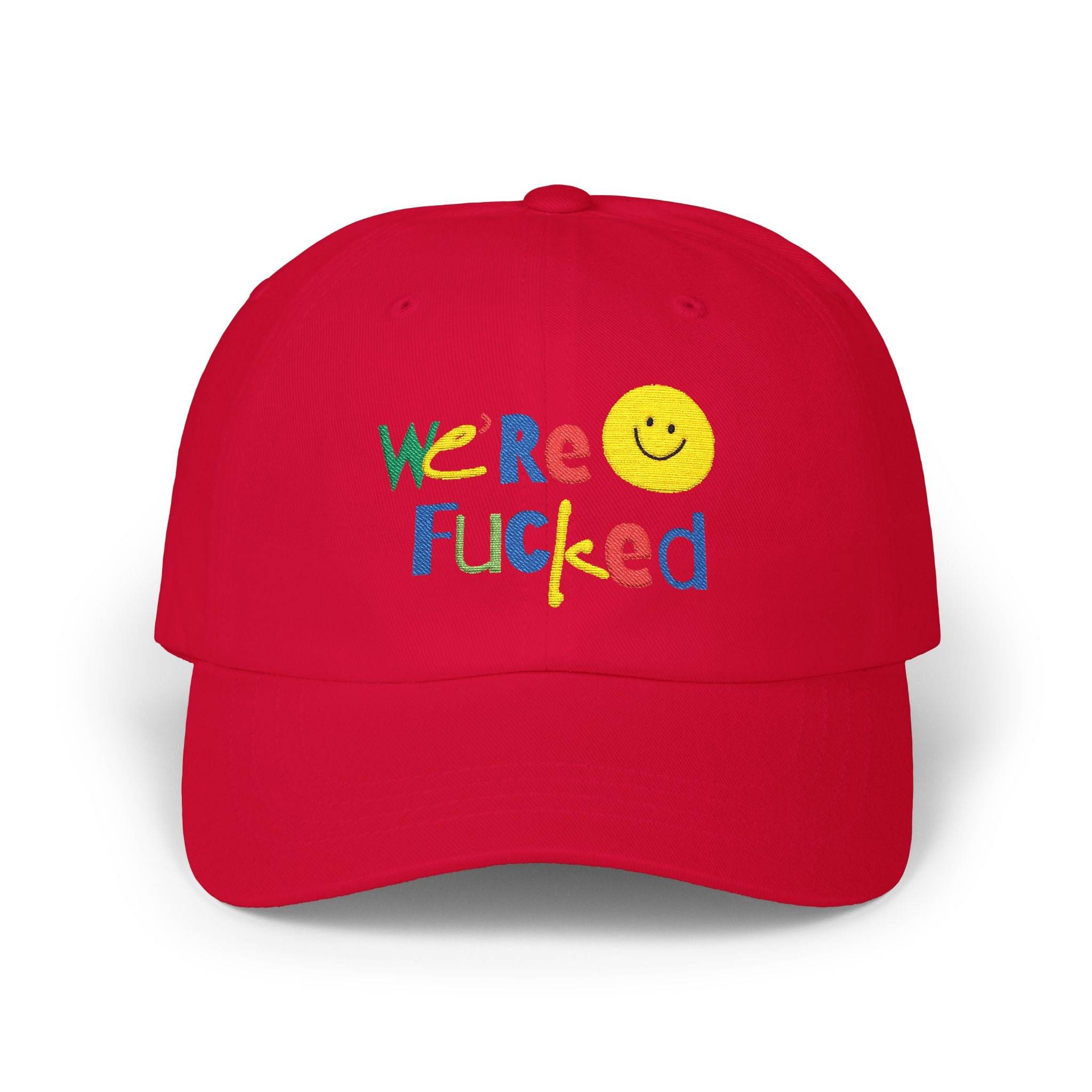 Dad Cap – We’re F*cked (Embroidery)
