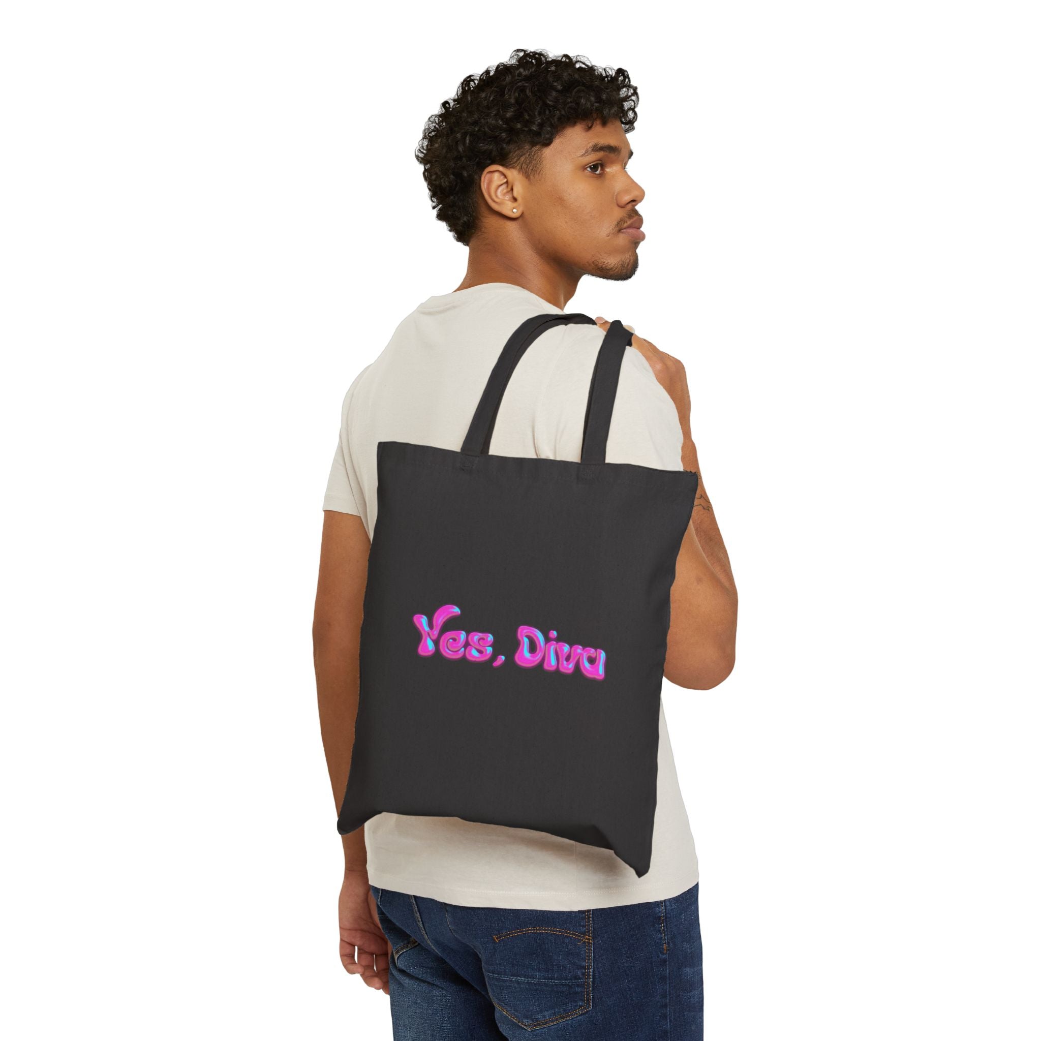 YES, DIVA – Cotton Canvas Tote