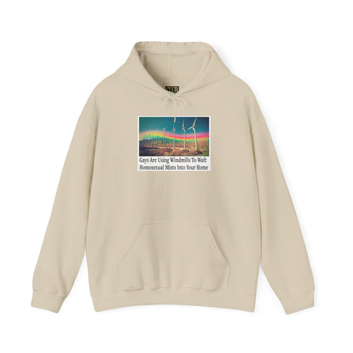 “The Gays Are Using Windmills” Meme Hoodie