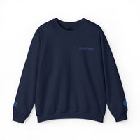 Copy of Custom Date & Monogram Roman Numeral Crewneck Sweatshirt - Navy