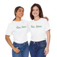 YES, DIVA – Garment‑Dyed Tee