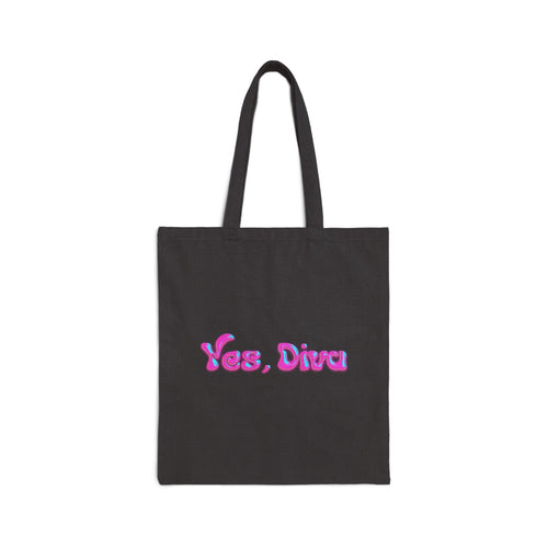 YES, DIVA – Cotton Canvas Tote