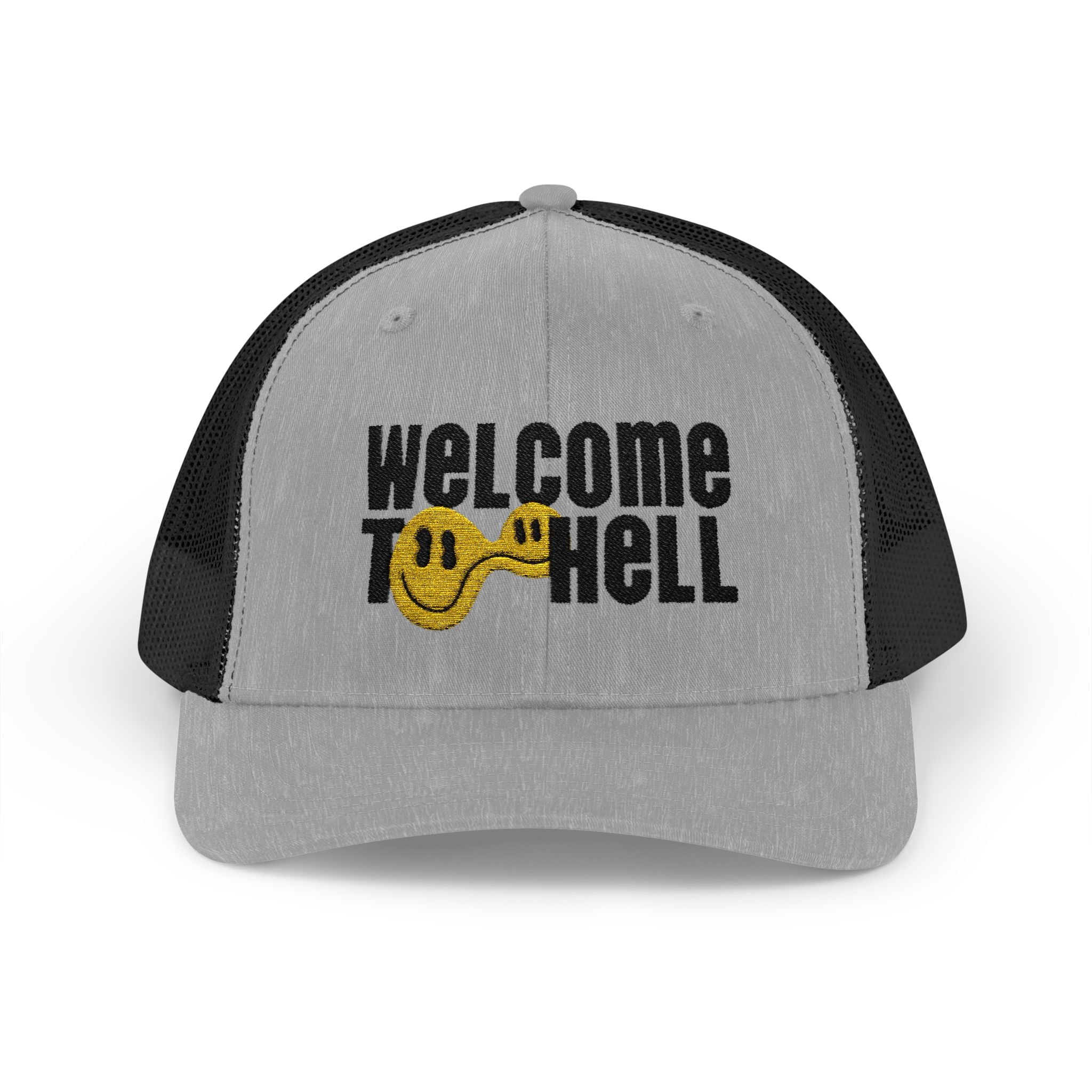 Heather Grey / Black / One size