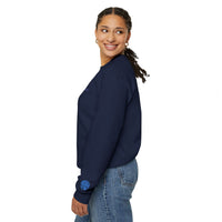 Copy of Custom Date & Monogram Roman Numeral Crewneck Sweatshirt - Navy