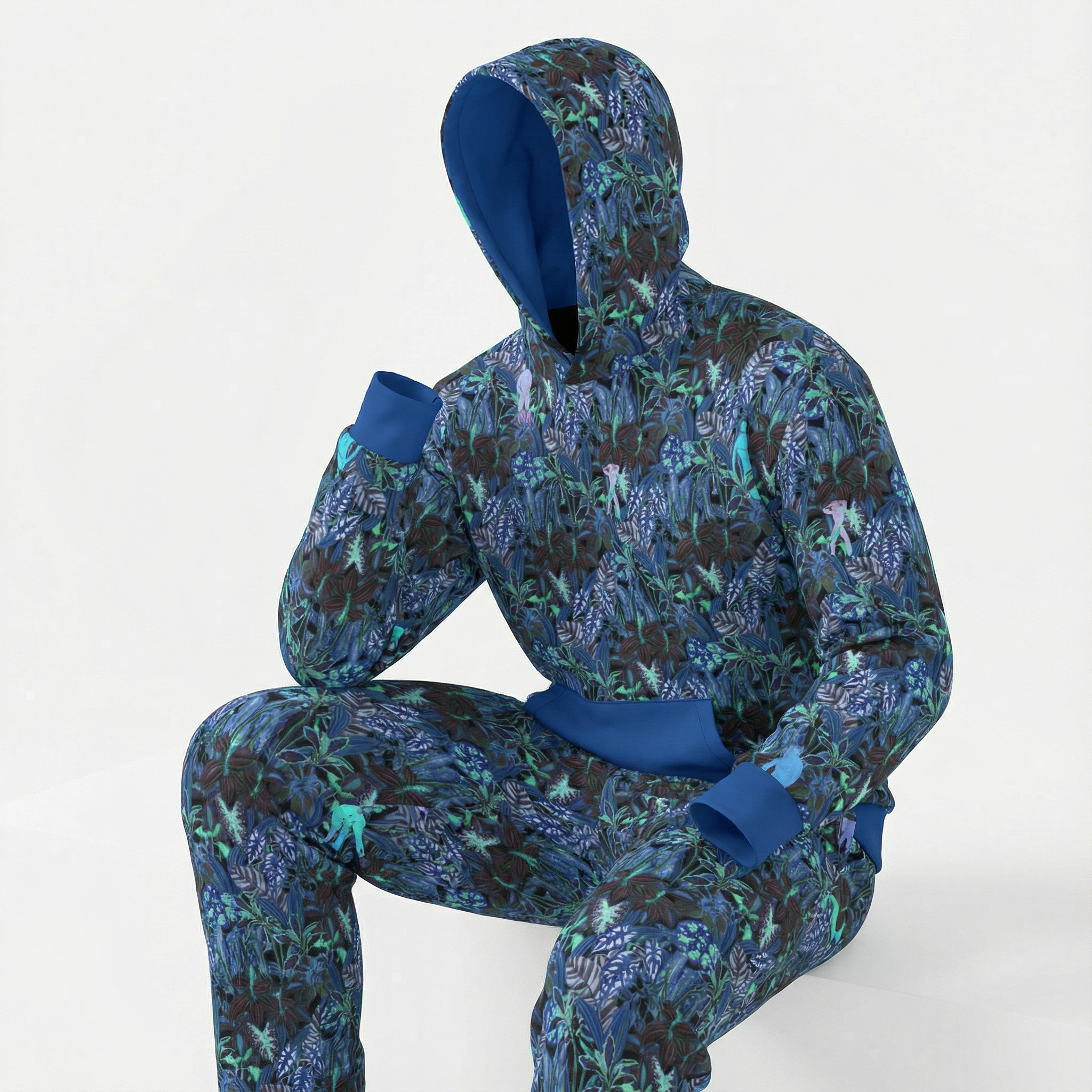 Hidden Hunks Matching Loungewear Set