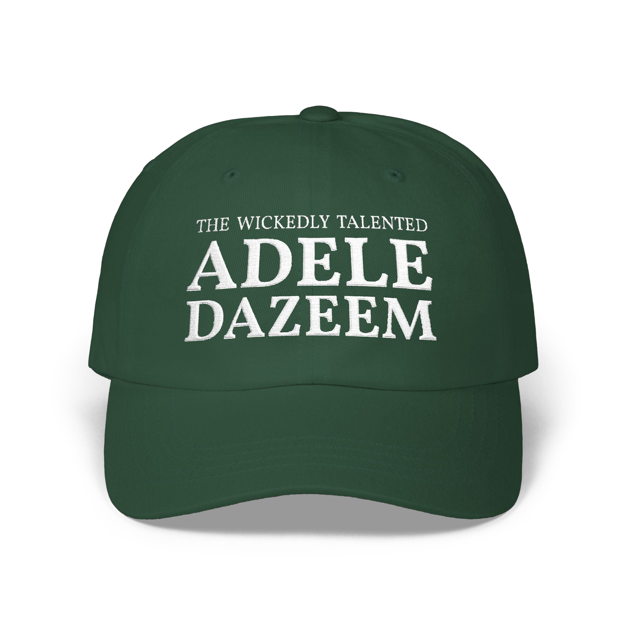 Adele Dazeem Embroidered Dad Hat – The Wickedly Talented Cap