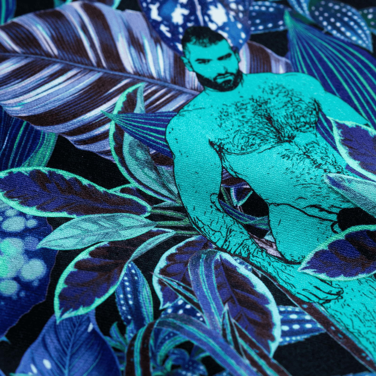 Hidden Hunks – Tropical Jungle Tee