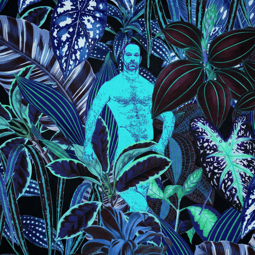 Hidden Hunks – Tropical Jungle Tee