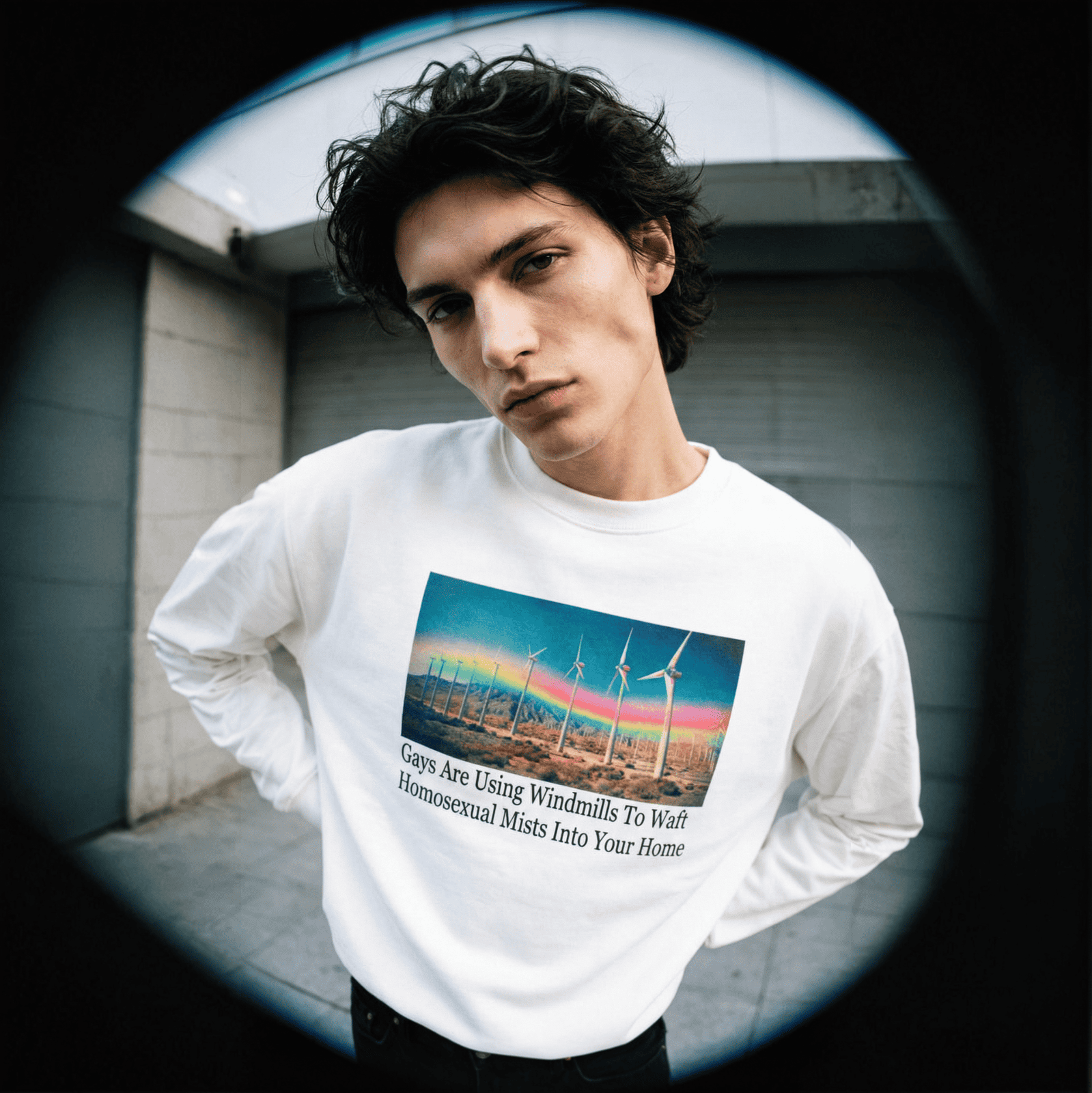 “The Gays Are Using Windmills” Meme Sweatshirt