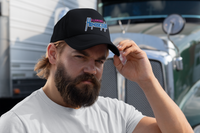"Flaming Homosexual" Pride Embroidered Trucker Cap