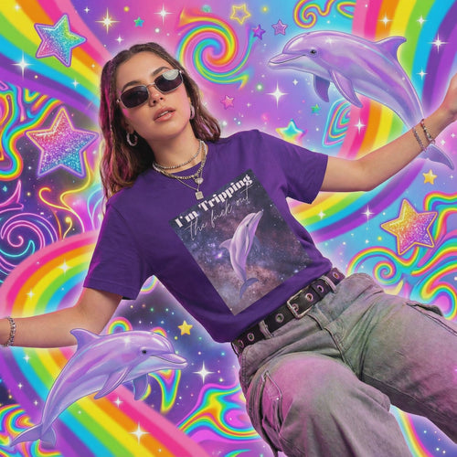 I’m Tripping the F*ck Out – Dolphin Tee