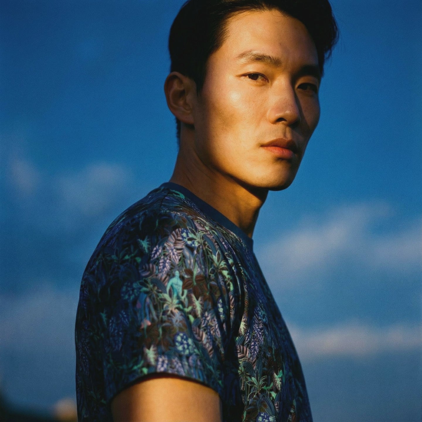 Hidden Hunks – Tropical Jungle Tee