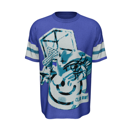 Holographic Sticker Knitted classic tee