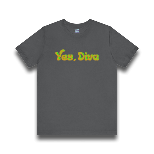 YES, DIVA – Garment‑Dyed Tee