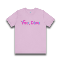YES, DIVA – Garment‑Dyed Tee