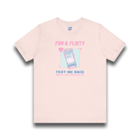 Unisex t-shirt with Club Riot graphic design – queer streetwear tee