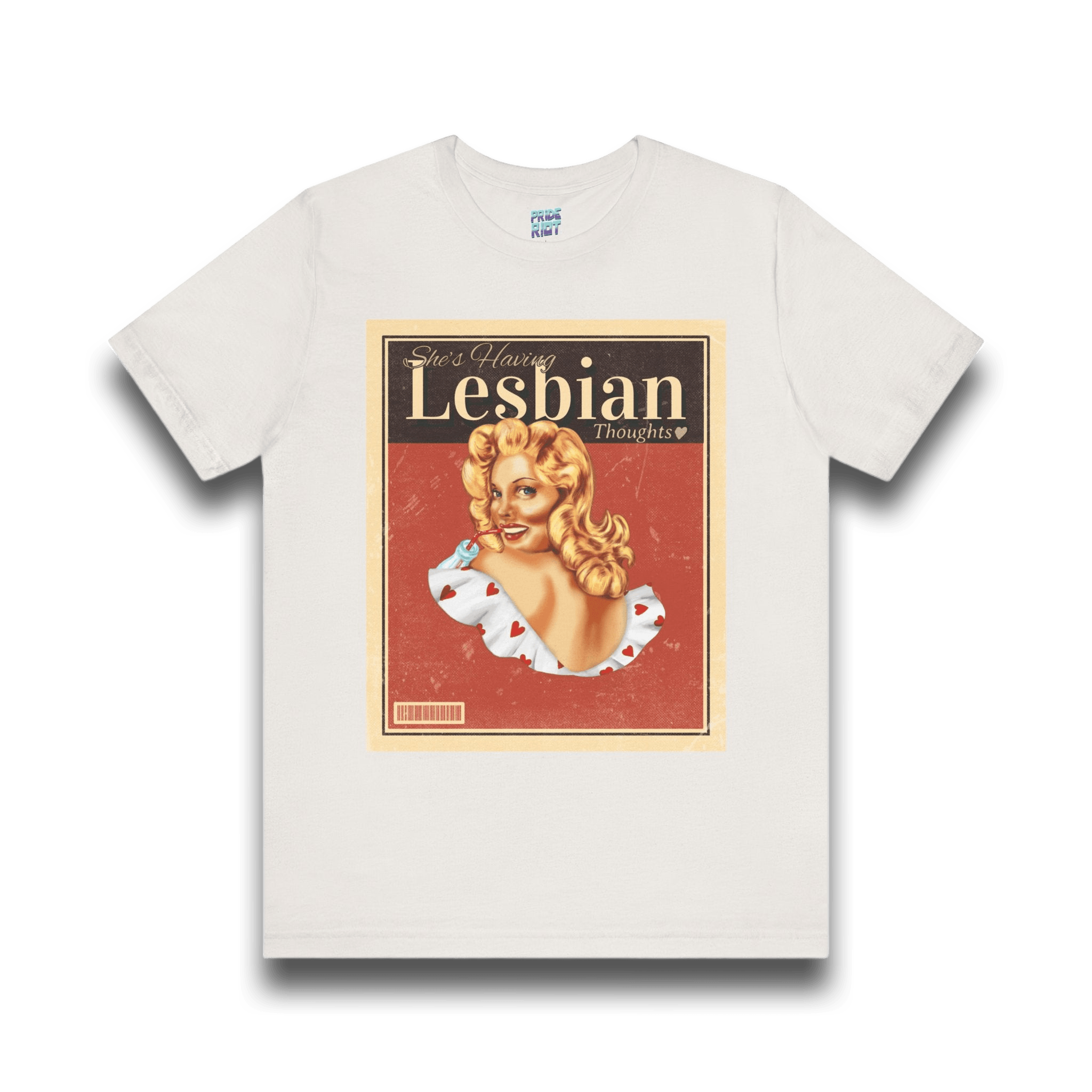 She’s Having Lesbian Thoughts – Retro Tee