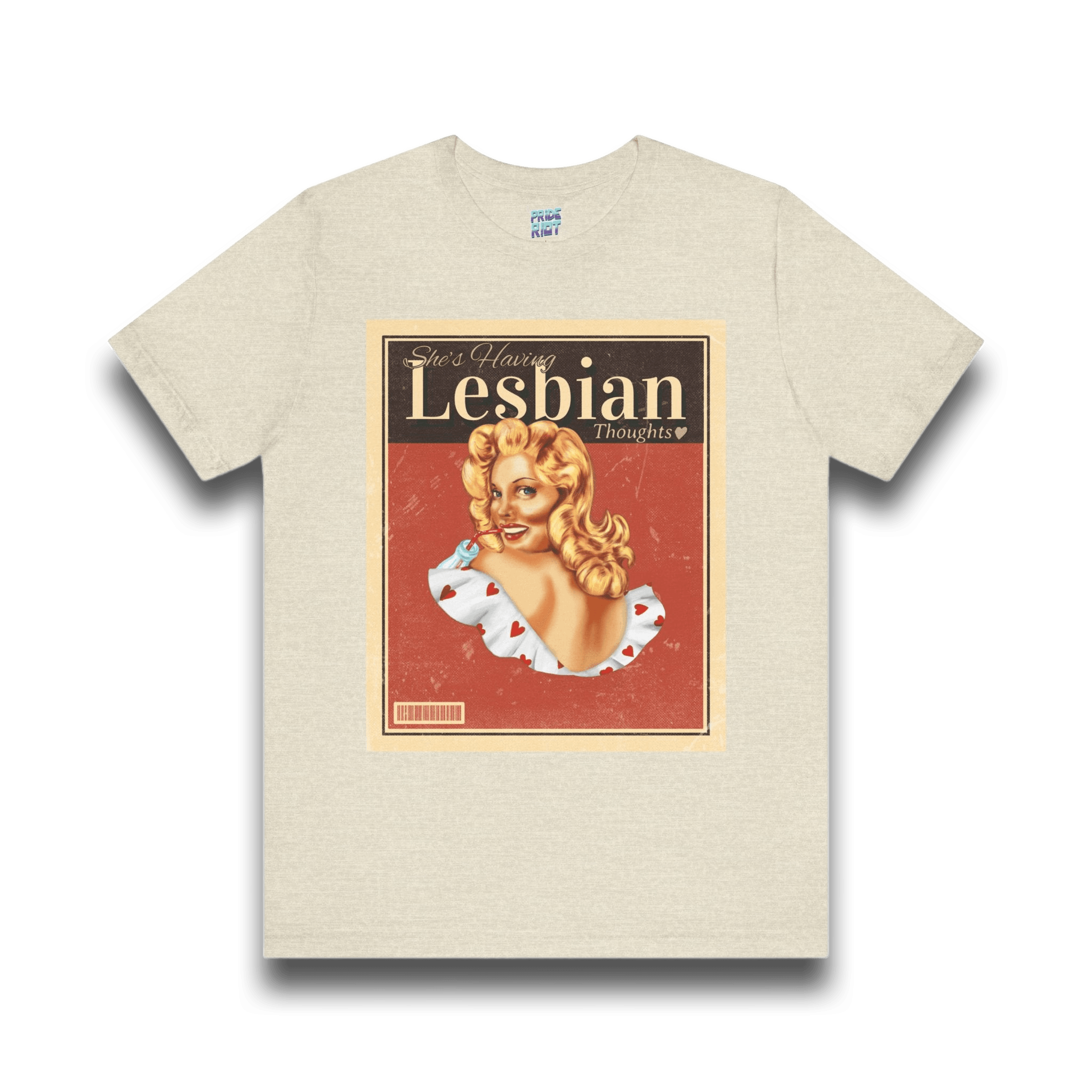 She’s Having Lesbian Thoughts – Retro Tee