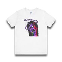 Unisex t-shirt with Club Riot graphic design – queer streetwear tee