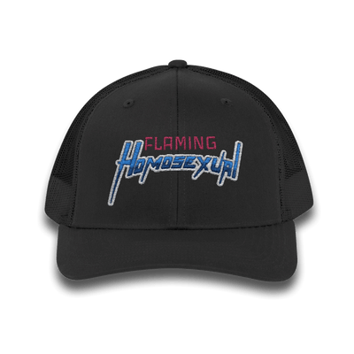 Snapback cap with Club Riot embroidery – queer streetwear hat