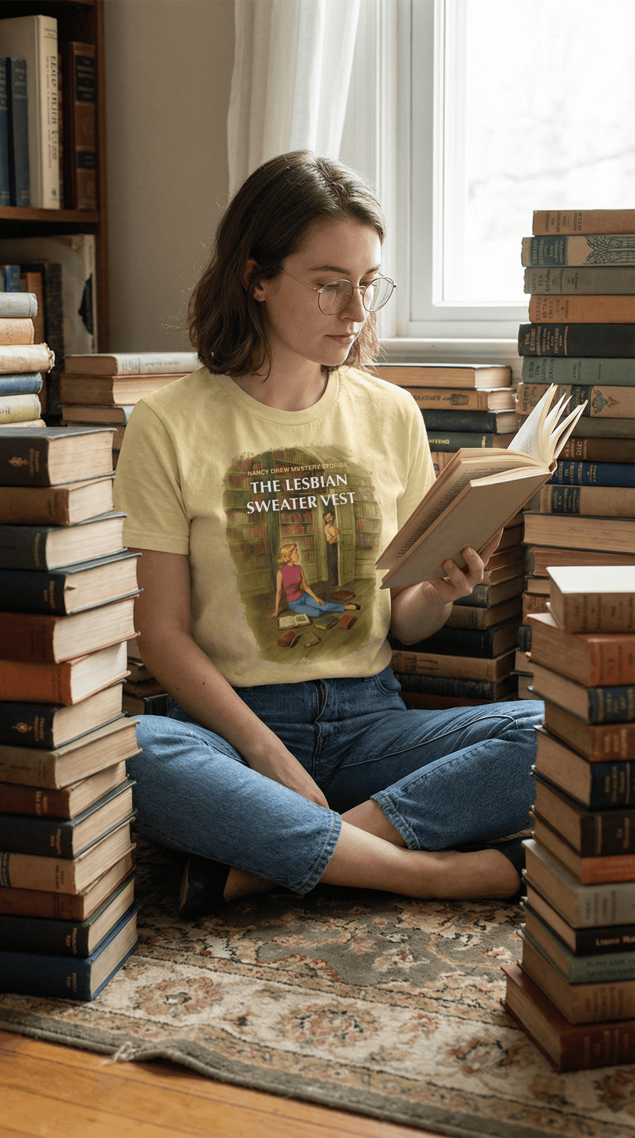 Quirky Graphic Tee – Cozy, Camp, Chaotic